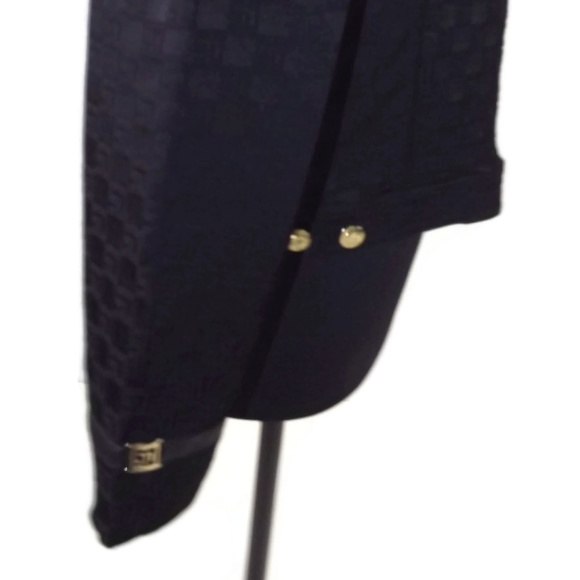 ST. JOHN  BLACK Sporty Sports Jacket M Medium - Picture 7 of 8